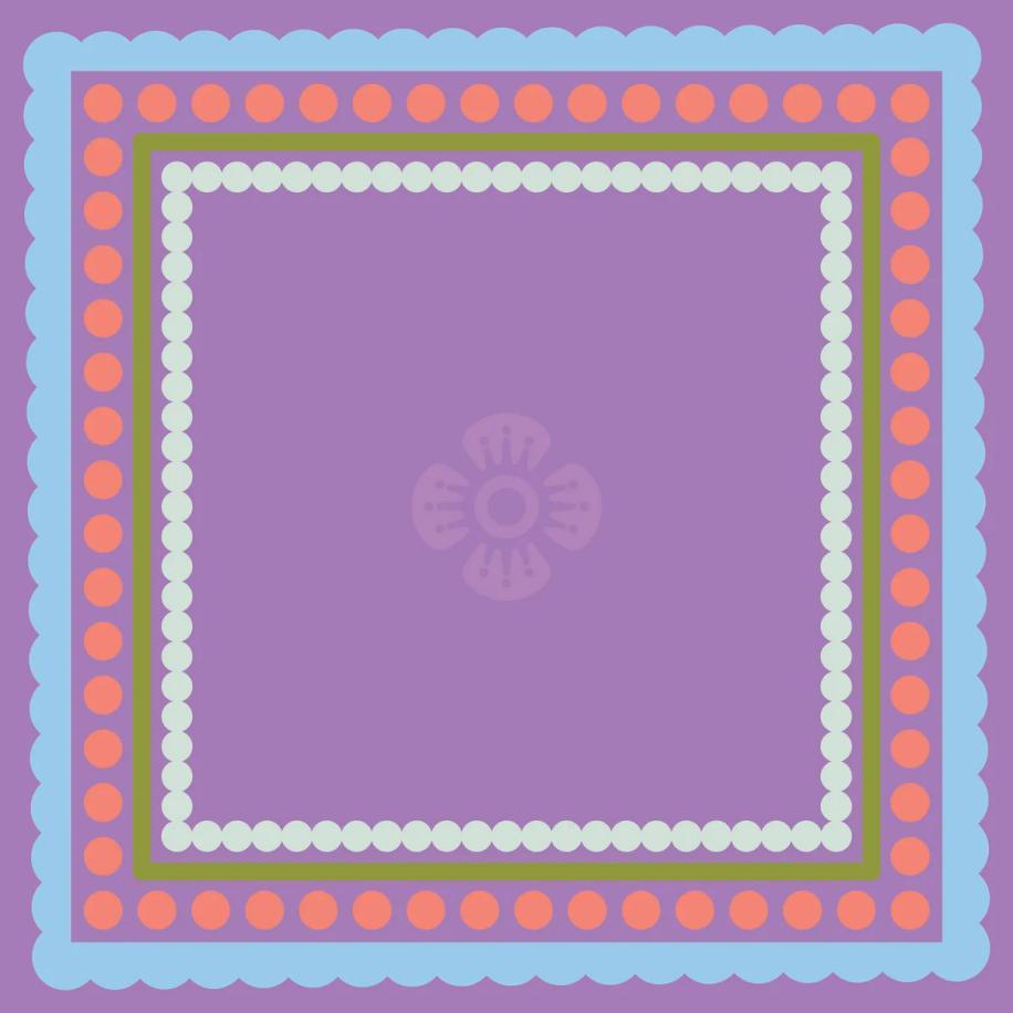 Deep purple dot