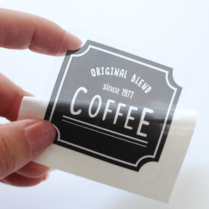 KDG Custom logo Print Transparent Vinyl <strong>Sticker</strong> Paper clear Label Self Adhesive <strong>Sticker</strong> - Product Image 3
