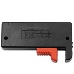 เครื่องทดสอบความจุแบตเตอรี่ดิจิตอลตรวจสอบ1.5V 9V AAA ปุ่มกดเครื่องวัดแรงดันไฟฟ้าของแบตเตอรี่ - Product Image 5