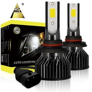 חיסכון באנרגיה 36w cob הוביל נורות headlight 6000 צבע k תואם h1 h3 7 h11 h4 9006 autos 12v קומפקטי מנורות מכונית