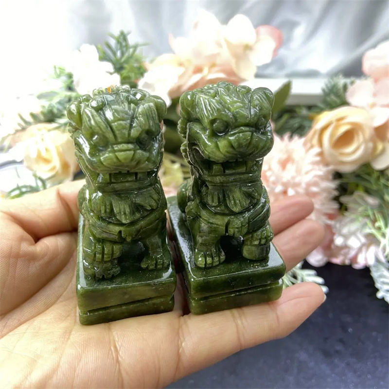 สิงโตหยก Xiuyan ขนาดเล็ก