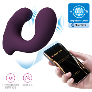 C string Mobile APP control remoto vibrador controlado bragas de empuje usable vibrador para mujeres - Product Image 2