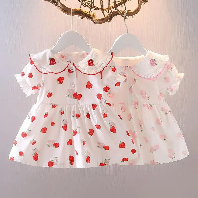 1-4 yaşında bebek elbiseleri sıcak fırsatlar Amazon kız bebekler elbiseler kızlar için elbise yaz güzel tasarım