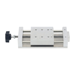 Mini Mesa deslizante Manual de precisión, riel lineal, plataforma de eje X/Y para procesamiento de Control Digital CNC, guías lineales cruzadas - Product Image 5