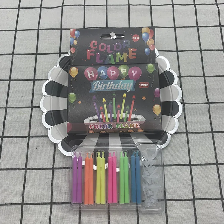 2022 nuovo prodotto di arrivo cina produttore candela torta di compleanno set per feste
