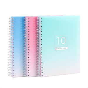 Customized A4 Coslorful Hard PP Cover Coil Spiral Planner 80 Gsm <strong>Paper</strong> Schedule Management Divider Page <strong>Index</strong> Label <strong>Notebook</strong> - Product Image 5