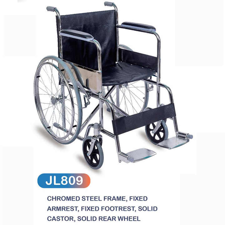 Health&medical Foldable Detachable Armrest Wheelchair JL901 Wheel Chair Wheels