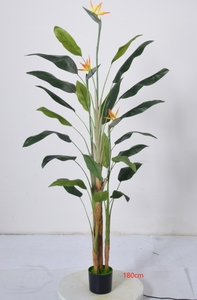 Haihong人工植物メーカー新モデル偽植物人工鳥パラダイスパームコーヒーショップ用 - Product Image 5
