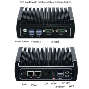Thin <strong>Client</strong> N13 L2 Core I3 7020U with RJ45 COM Port Dual Lan Mini Pc <strong>Linux</strong> System - Product Image 5