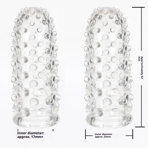 Yetişkin seks oyuncakları parmak karyolası daha fazla seçenek kadın mastürbasyon G Spot orgazm zevk parmak için granüler parmak - Product Image 2