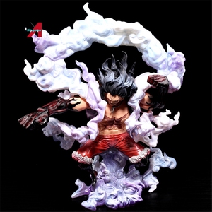 26Cm tahsil modeli süslemeleri oyuncaklar için maymun <span class=keywords><strong>D</strong></span> dişli 5 bebek PVC yılan adam Luffy Anime figürü bir Pieced