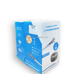 Cavo Ethernet approvato CPR cavo di rete Cat6a Cat7 Cat8 per cavo dati del Computer CCA Cat 5e,cat 5e 4 Twist Pairs 24AWG Utp,cat5 - Product Image 1