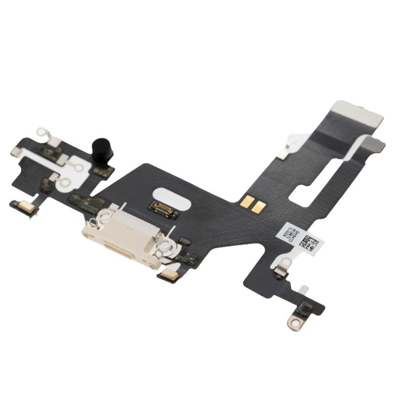 สายเคเบิลยืดหยุ่นสำหรับชาร์จ11พอร์ตสีขาว