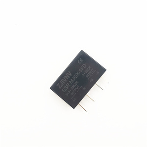 1pcs Solid State <strong>Relay</strong> PCB Type Miniature Size 5A DC-DC <strong>Input</strong> 3-32VDC <strong>Output</strong> 220VDC Epoxy Protected MJGX-5FD Pins Dedicated SSR