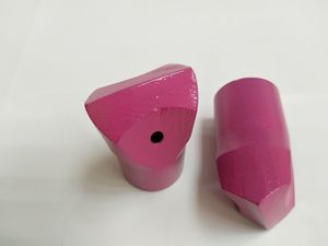 Neuer Zustand Hoch geschwindigkeits 36mm Stahl karbid konischer Meißel bohrer 50mm Rock länge Stein bohrer zum Schmieden von Bergbau maschinen teilen - Product Image 2