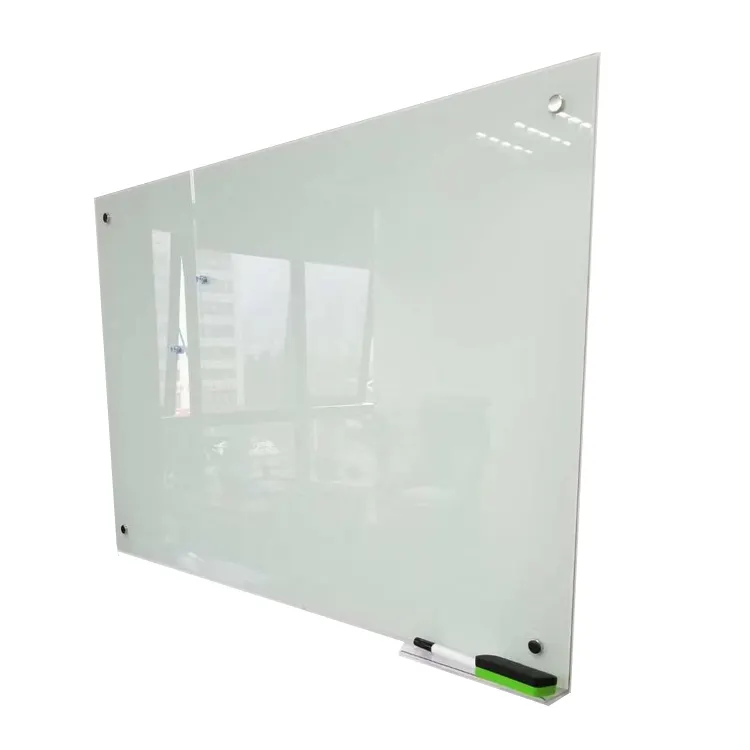 Lavagna magnetica in vetro cancellabile a secco in vetro temperato per aula di grandi dimensioni