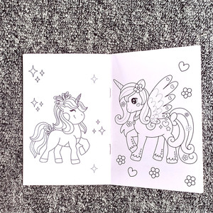 儿童定制印刷独角兽儿童彩色认知着色书 - Product Image 4
