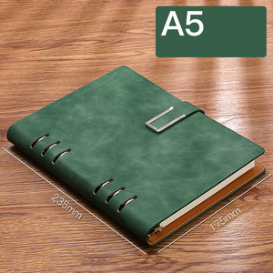 Personalized Diary <strong>with</strong> Lock <strong>Notebook</strong> and Diary Dot Grid <strong>Notebook</strong> Office Supply Metal Button <strong>Insert</strong> Binding bts <strong>Notebook</strong> - Product Image 4