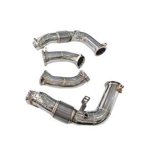 ระบบท่อไอเสียรถยนต์ทางถนนสำหรับ BMW M5 G90 4.4T 2024-2025 Ss304ส่วนหัวตรงท่อไหลแบบอิสระ - Product Image 1