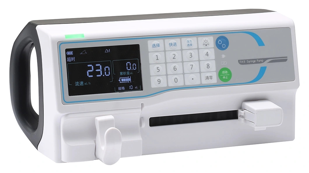 Portable Electronic ICU Syringe Pump 1 Hea9b3fd98f024643b66cf4db7cd53357f
