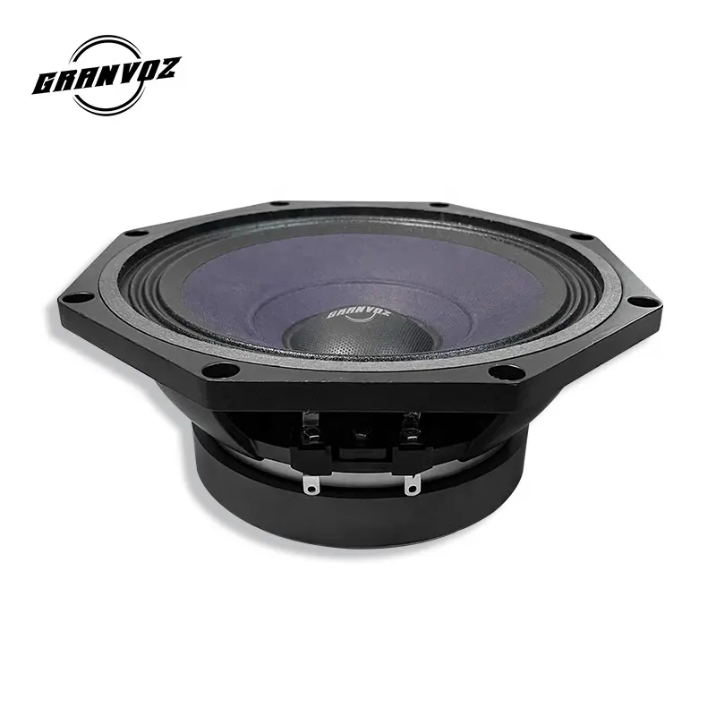 PA ses hoparlör woofer 200W alüminyum 2 "VC mıknatıs 8 inç araba için en iyi orta kademe hoparlör