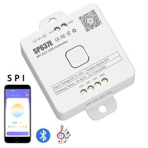 WS2811 WS2812B SK6812 FCOB SPI светодиодный пиксель синий зуб музыкальный контроллер Диммер CCT RGB RGBW адресуемый контроллер световой полосы - Product Image 1