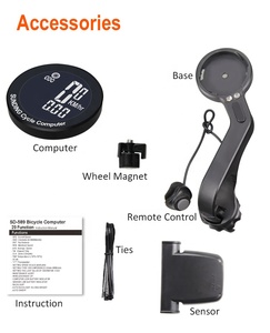 Velocímetro inalámbrico para bicicleta, dispositivo redondo multifuncional, con pantalla lcd, novedad de 2023 - Product Image 6