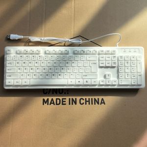 Çikolata anahtar kablolu USB Film klavye dilsiz anahtar ofis ve ev klavye 2.0 - Product Image 5