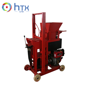 Pequeña escala automática enclavamiento de ladrillos de arcilla de la máquina de fabricación de bloques de hormigón - Product Image 6