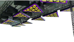 Kinetic Light Control by DMX512 for Bright Club and Discos Triangle Panel <strong>LED</strong> Kinetic Light - Product Image 6