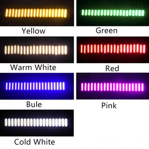 20 adet/grup enjeksiyon modülü ile Lens DC 12V 2W COB LED modülü IP65 su geçirmez LED arka ışık arka işareti kanal mektup - Product Image 5