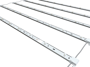 Sert Bar IP20/44/65 su geçirmez 6/9/12 Leds/m CE RoHS <span class=keywords><strong>LED</strong></span> SMD2835 kenar <span class=keywords><strong>LED</strong></span> şerit DC12V