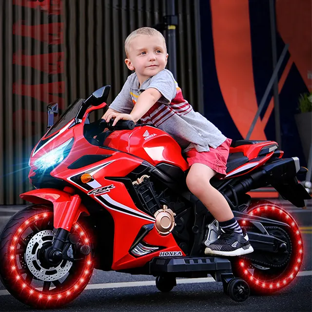 Babys pielzeug Made in China Motorräder für Kinder 10 Jahre altes Baby Motorrad fahren auf Auto Kinder Elektromotor rad