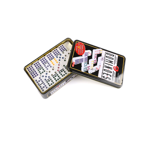 Sonsuz eğlenceli Gamblers için net baskı ile 55 adet klasik Domino seti dayanıklı melamin malzeme - Product Image 1