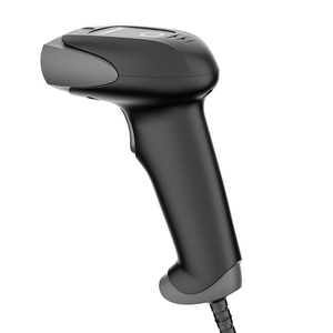 New Fashion HC-3206 1D CCD Barcode Scanner High Elasticity Button Large Capacity Battery Wired QR <strong>Code</strong> Reader USB Stock Scanner - Product Image 1