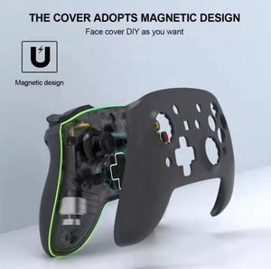 Universal 2.4GHz Wireless RGB LED Light Game Controller with 3.5mm Audio Headset Jack Blue Tooth Gamepad for <strong>Xbox</strong> One Series - Product Image 3