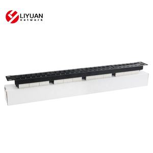 クローネ & 110デュアルIDC Cat5e 19 ''UTP 24ポートパッチパネルネットワーク用クローネ & 110デュアルIDC Cat5e Cat6 Cat6a - Product Image 3