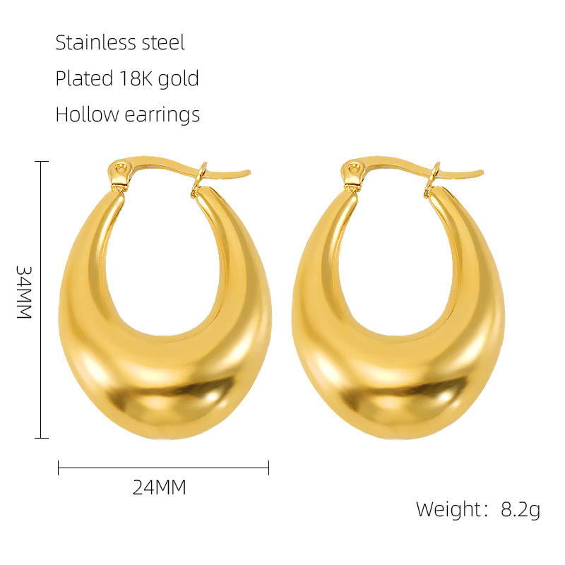 ZXG923 Hollow Earrings