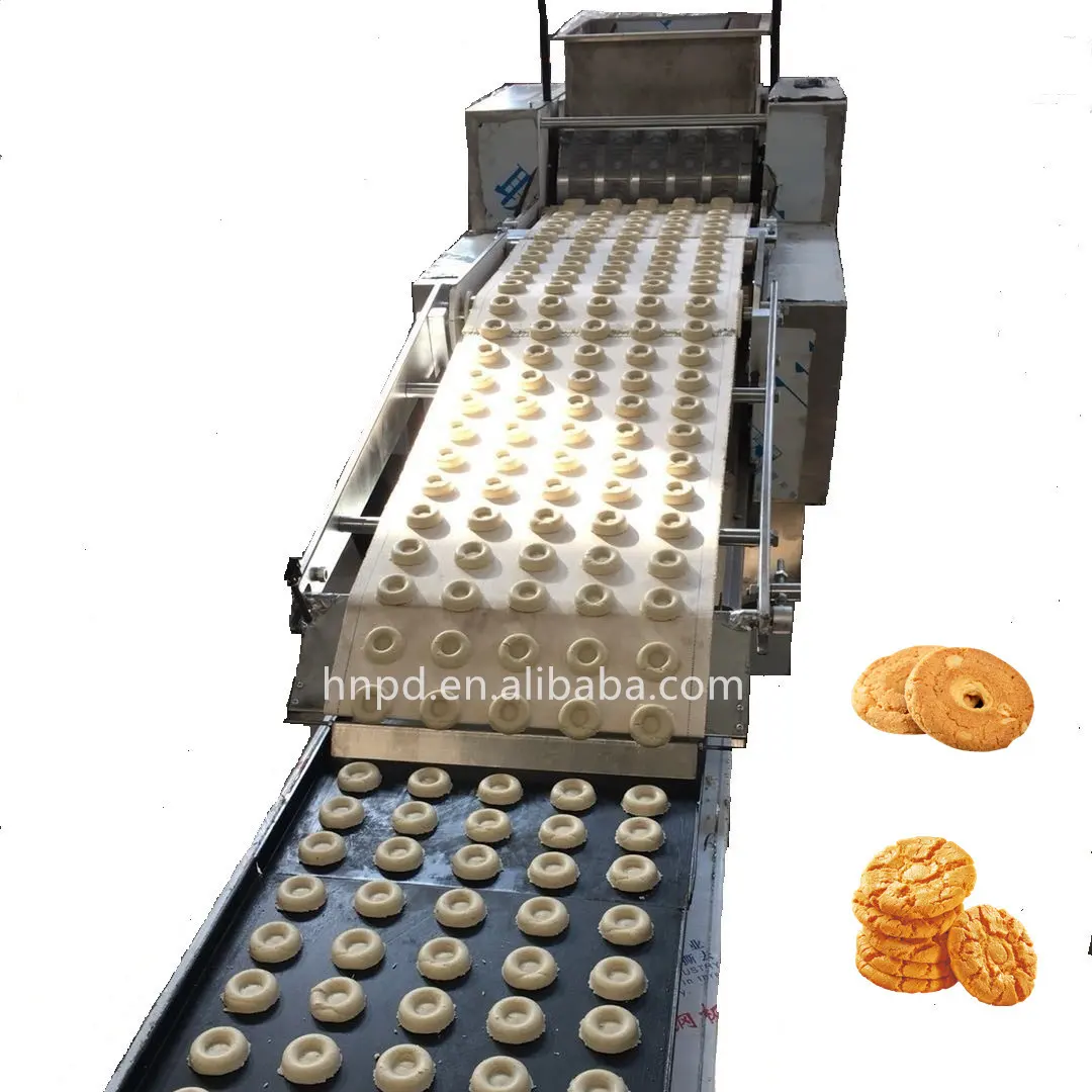 Prezzo di fabbrica automatico piccola macchina per biscotti che fa/forma il deposito di biscotti a macchina