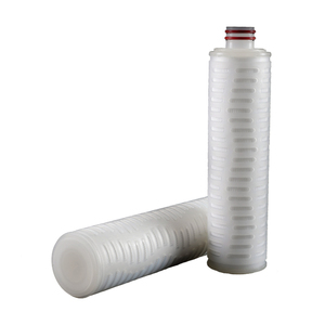 Factory Price Micropore Absoluted Micron Rate <strong>10</strong> Inch Microns Pp Pleated Filter for Single DOE <strong>10</strong>&quot; Cartridge Filter Housing - Product Image 1