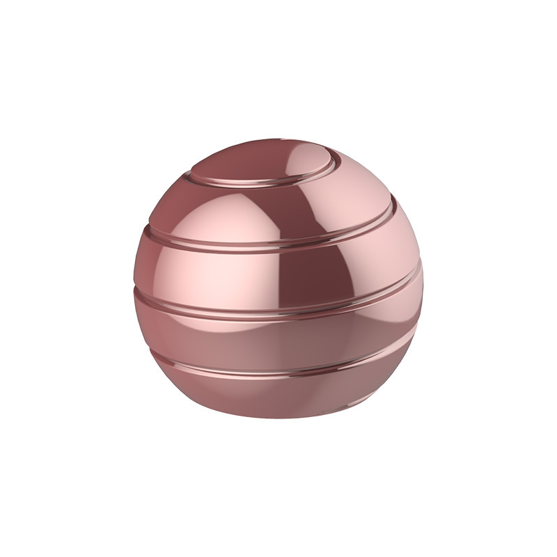 Or rose (diamètre 40MM) (emballage en boîte de couleur)