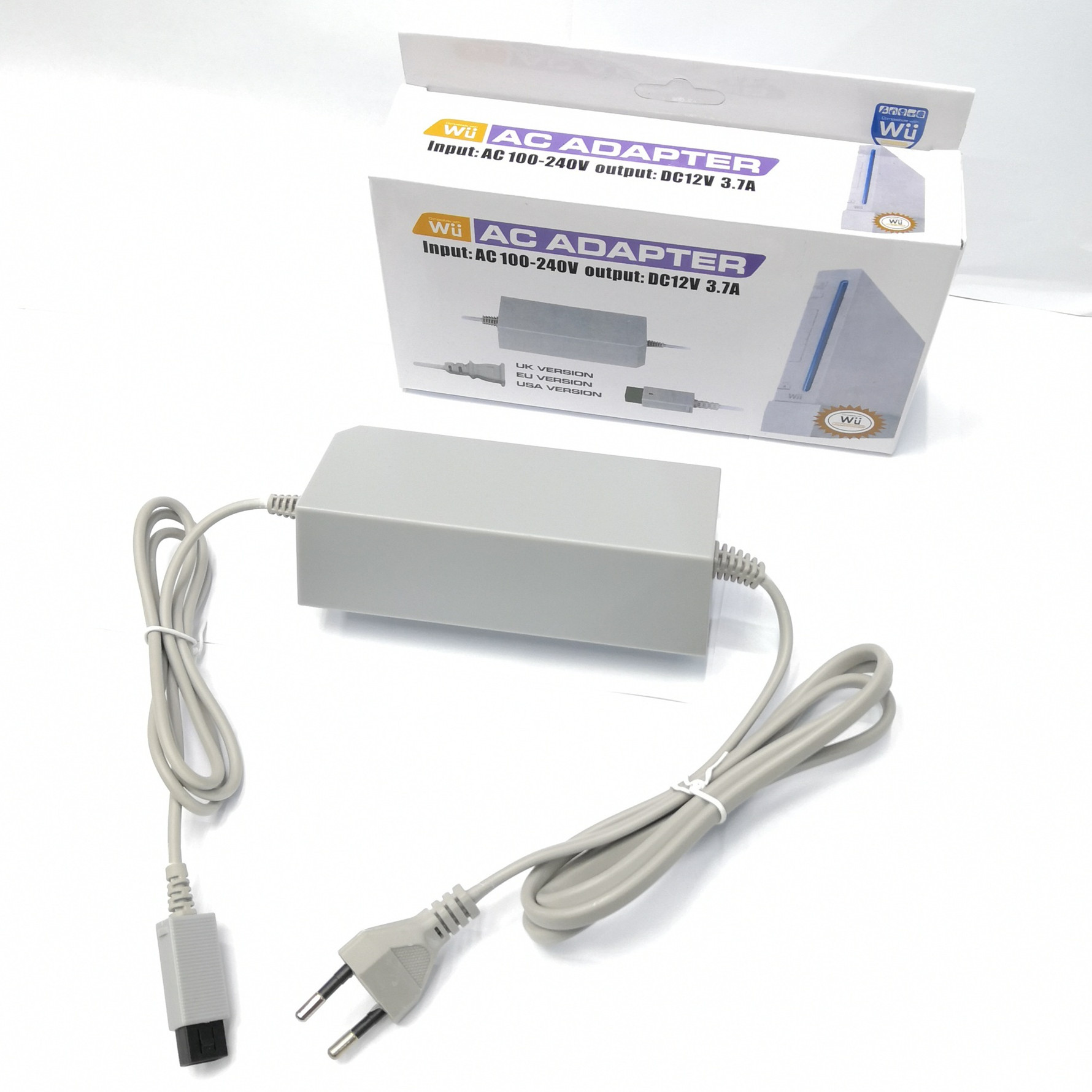 Silver EU Plug