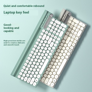 Langtu LT500 Inalámbrico 2,4G Punk Teclado y Ratón Combo Carga Silenciosa Computadora Portátil Oficina - Product Image 3