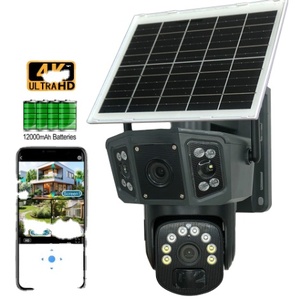 V380 Pro 4K HD PTZ 4G Solar <strong>Security</strong> <strong>System</strong> Wireless Outdoor <strong>Motion</strong> <strong>Detection</strong> 360 Degree Rotation H.265 Wifi Wireless Camera - Product Image 2