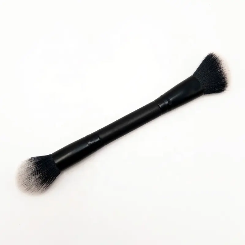 Pro Make Up Double Brush Soft Nylon Hair Double End Foundation Blush Powder Brush Multifunction Cosmetic Brush