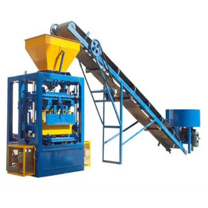 Mesin pembuat bata otomatis untuk dijual cetakan tekan bentuk blok untuk pemotongan batu tambang untuk bahan baku semen