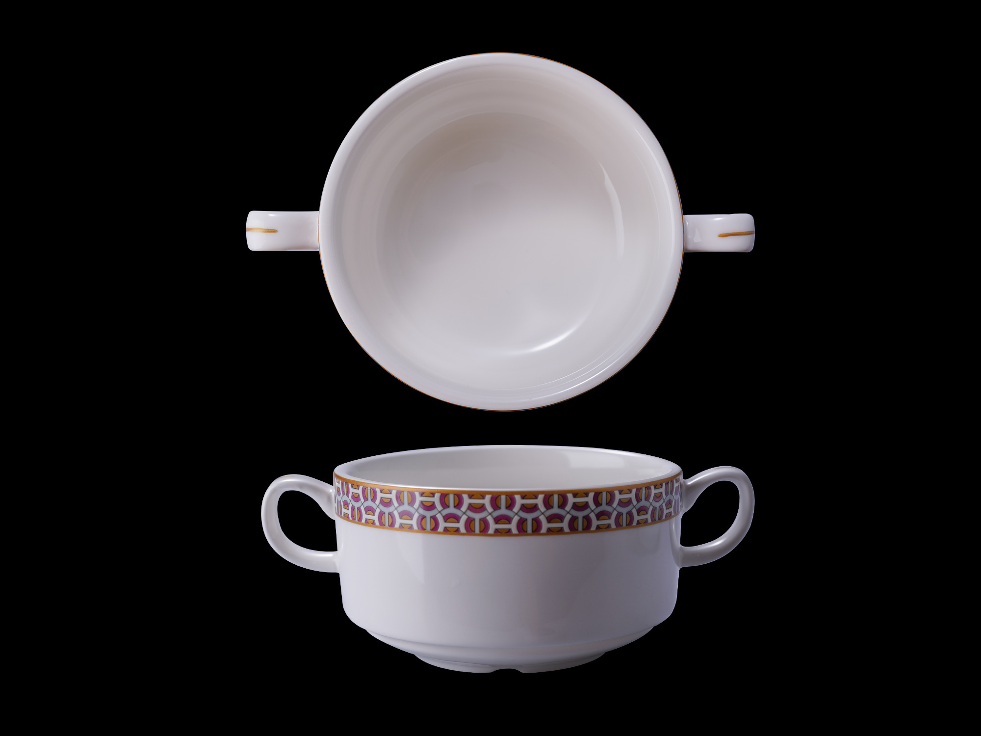 5.75 inch Soup Bowl with Handle