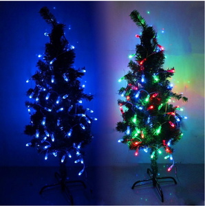 ETOP WS2811 100ct RGB LED Pixel Modul 12mm Weihnachts dekoration Lichterketten IP68 PVC DMX Control 12V Bullet RGB Lichter - Product Image 6