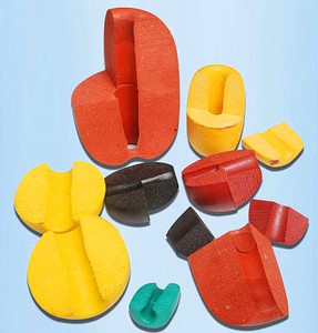 价格便宜定制尺寸塑料PVC浮标圆形彩色渔网浮子 - Product Image 5