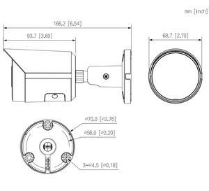 <strong>Dahua</strong> Brand 3.6mm IPC-HFW2449S-S-LED Network <strong>Camera</strong> 4MP Full-color Fixed-focal Bullet Wizsense Network <strong>Camera</strong> Ready to Ship - Product Image 6